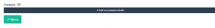 add company details