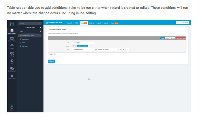 tb table rules documentation