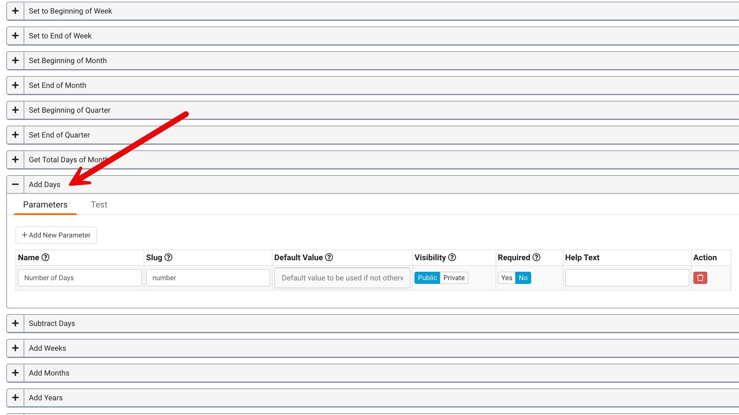 Equation To Output Date/Time Based On Number Of Days Added - App ...