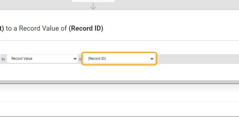Select '(Record ID)'